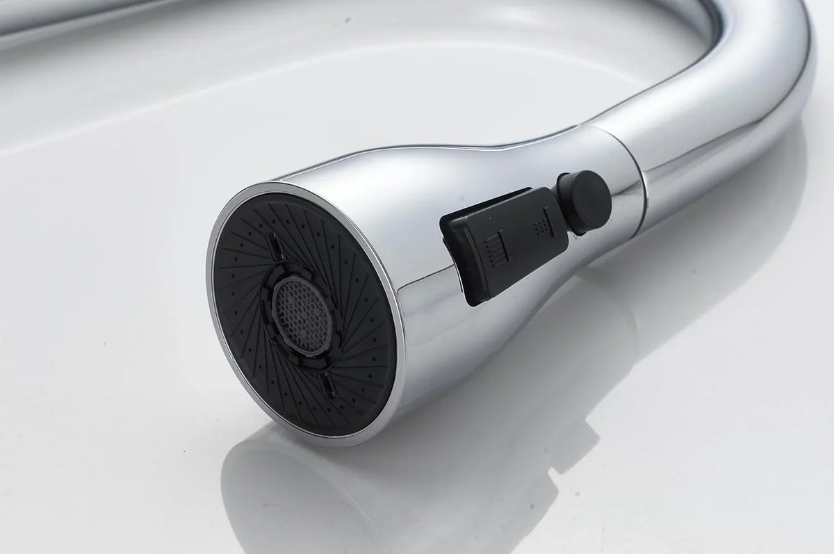 Aqua Touch Kitchen Faucet Single Handle Pull Out Kitchen 360 ...