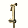 Golden Stainless Steel Three-Piece Bathroom Shower and High Pressure Bidet Set