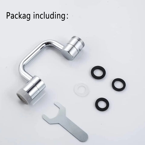 304 Stainless Steel Faucet Splash Head with Dual Water Modes