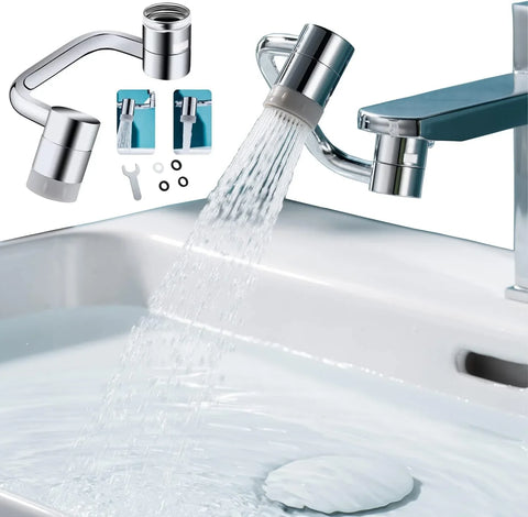 304 Stainless Steel Faucet Splash Head with Dual Water Modes