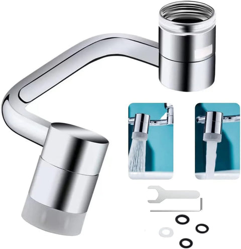 304 Stainless Steel Faucet Splash Head with Dual Water Modes