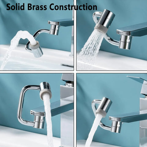 304 Stainless Steel Faucet Splash Head with Dual Water Modes
