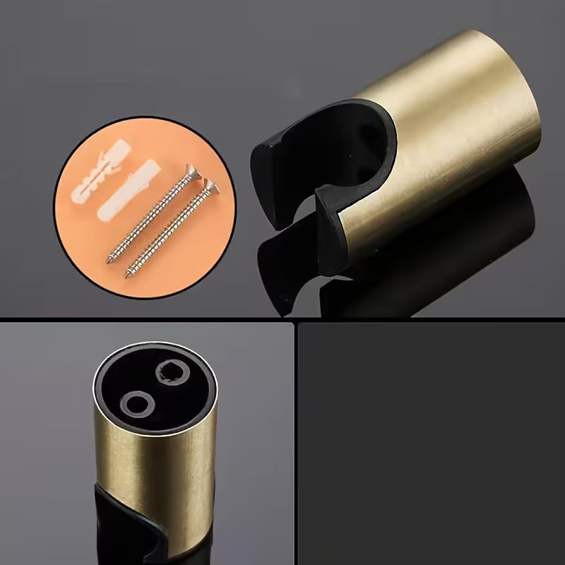 Golden High-Pressure Muslim Shower Set – 304 Stainless Steel (3-Piece Kit)