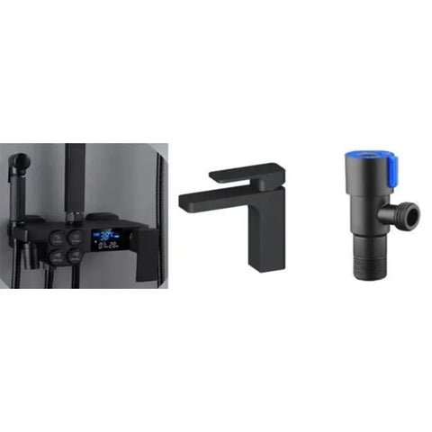 Digital Display Shower Set